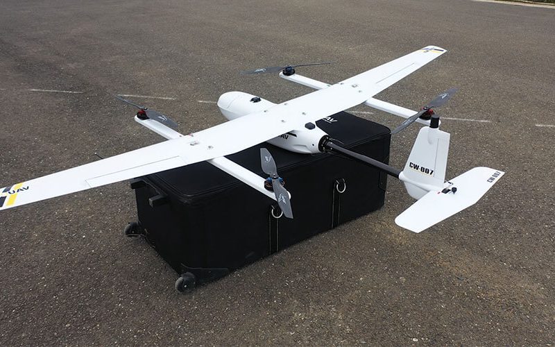 CW-007 Portable Battery-operated Lightweight UAV